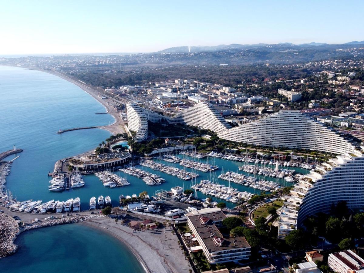 Blue Terrace Apartment - Marina Baie Des Anges Вильнёв-Лубе Экстерьер фото