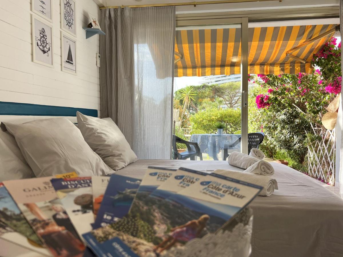Blue Terrace Apartment - Marina Baie Des Anges Вильнёв-Лубе Экстерьер фото