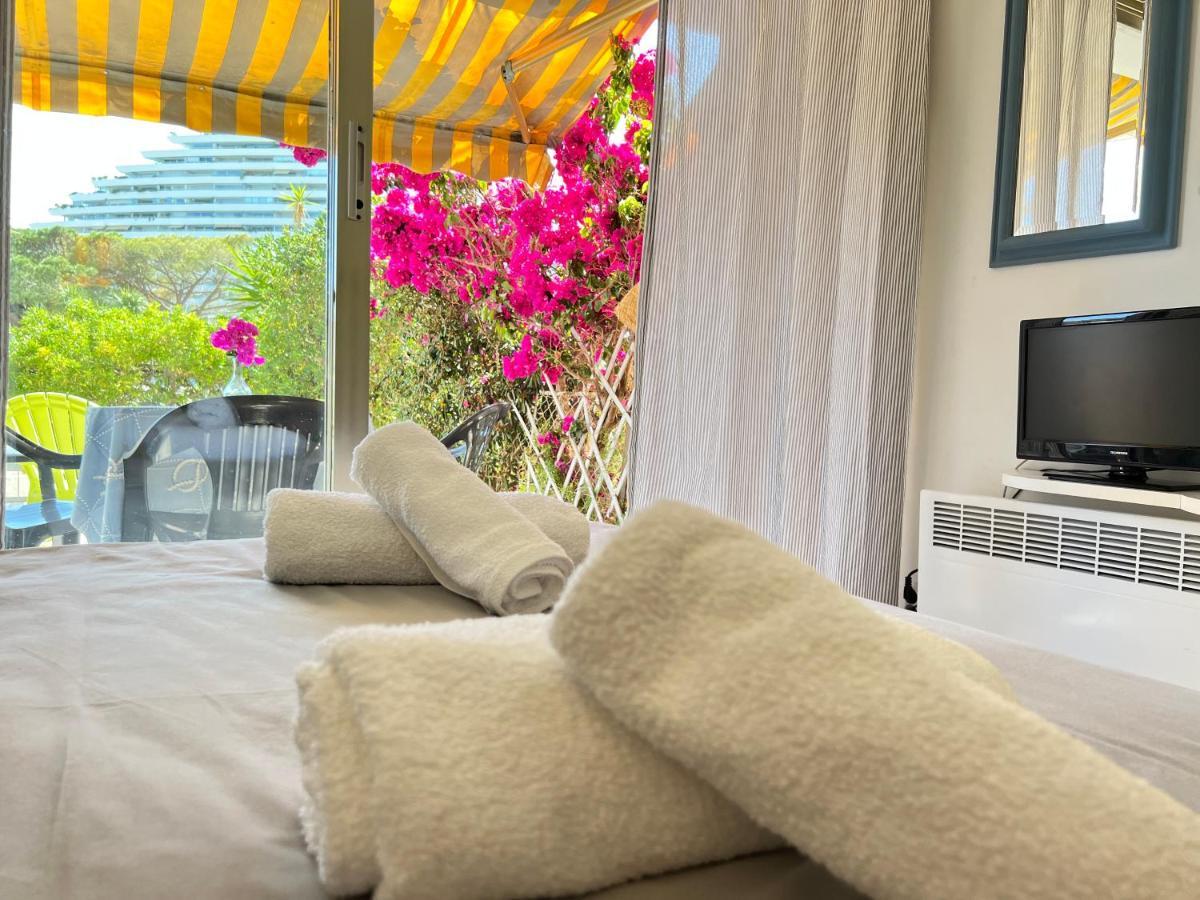 Blue Terrace Apartment - Marina Baie Des Anges Вильнёв-Лубе Экстерьер фото