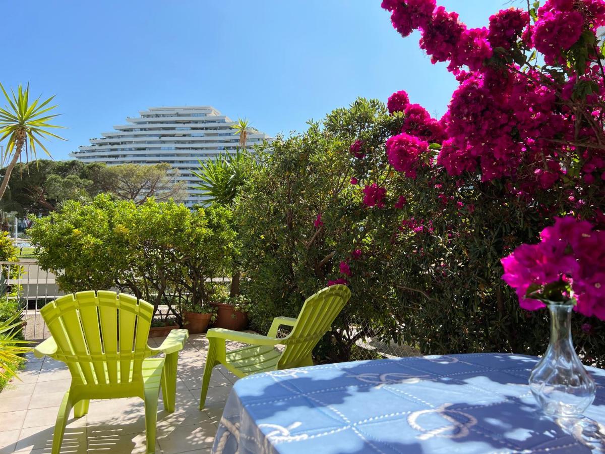Blue Terrace Apartment - Marina Baie Des Anges Вильнёв-Лубе Экстерьер фото